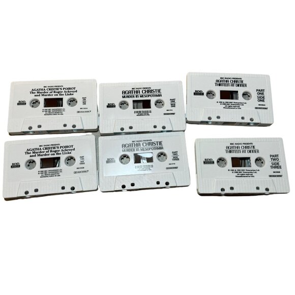 BBC Radio Presents: Poirot Box Set: Murder in Mesopotamia, Poirot, Thirteen at D - Picture 12 of 12